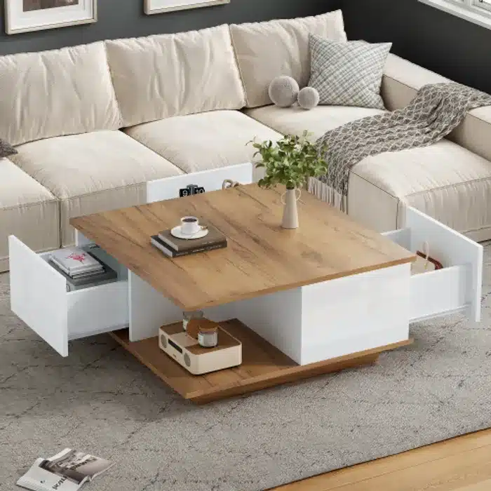 Magnifique table basse avec tiroir