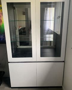 Vitrine installée à domicile